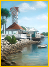 Bridge Street Pier, Sunny Day, Ana Maria Island, FL